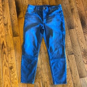 WHBM jeans. Size 12. Skinny Crop.